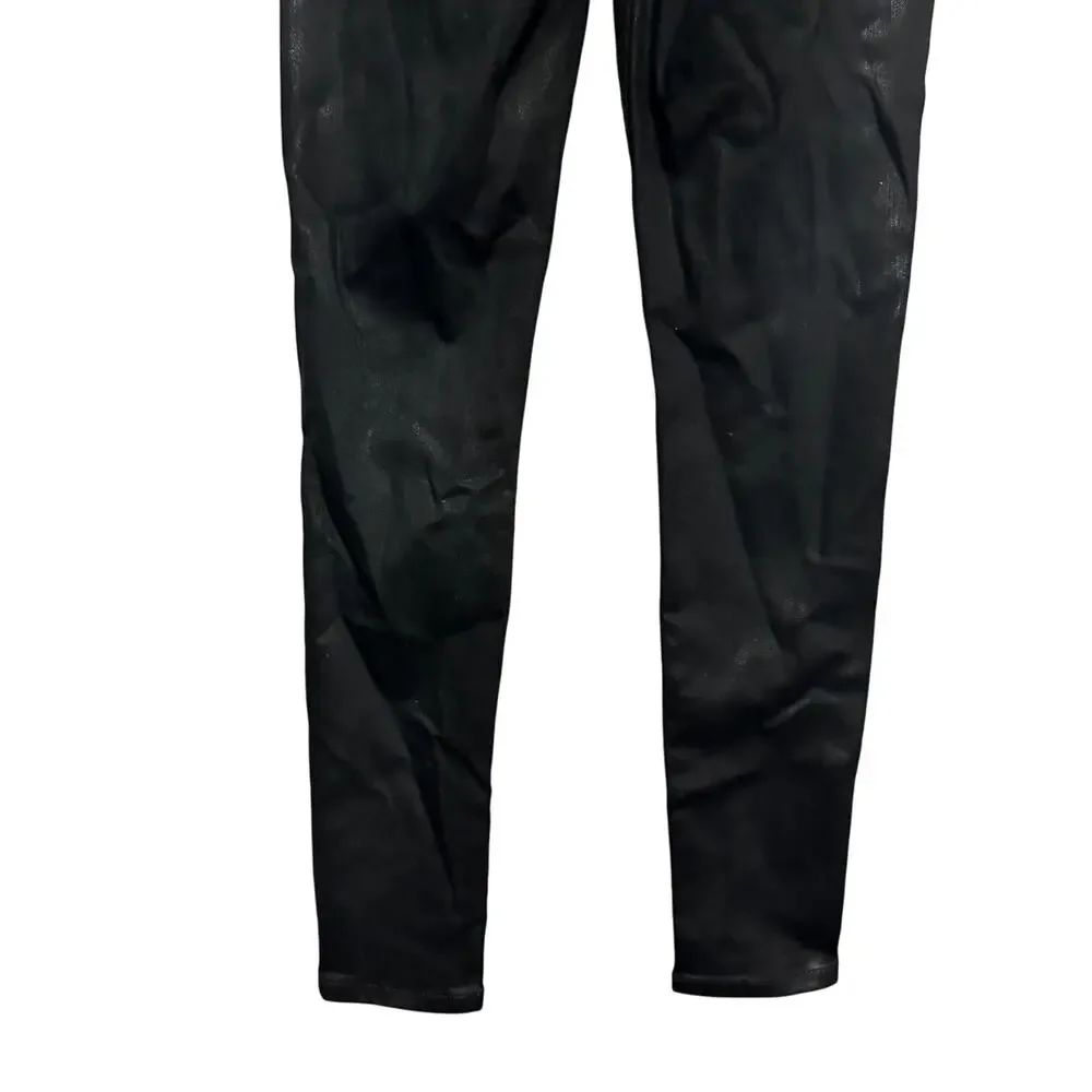Joe's JeansHigh Rise Ankle Skinny Black Denim 24 NWT Premium Fit Classic Stretch
